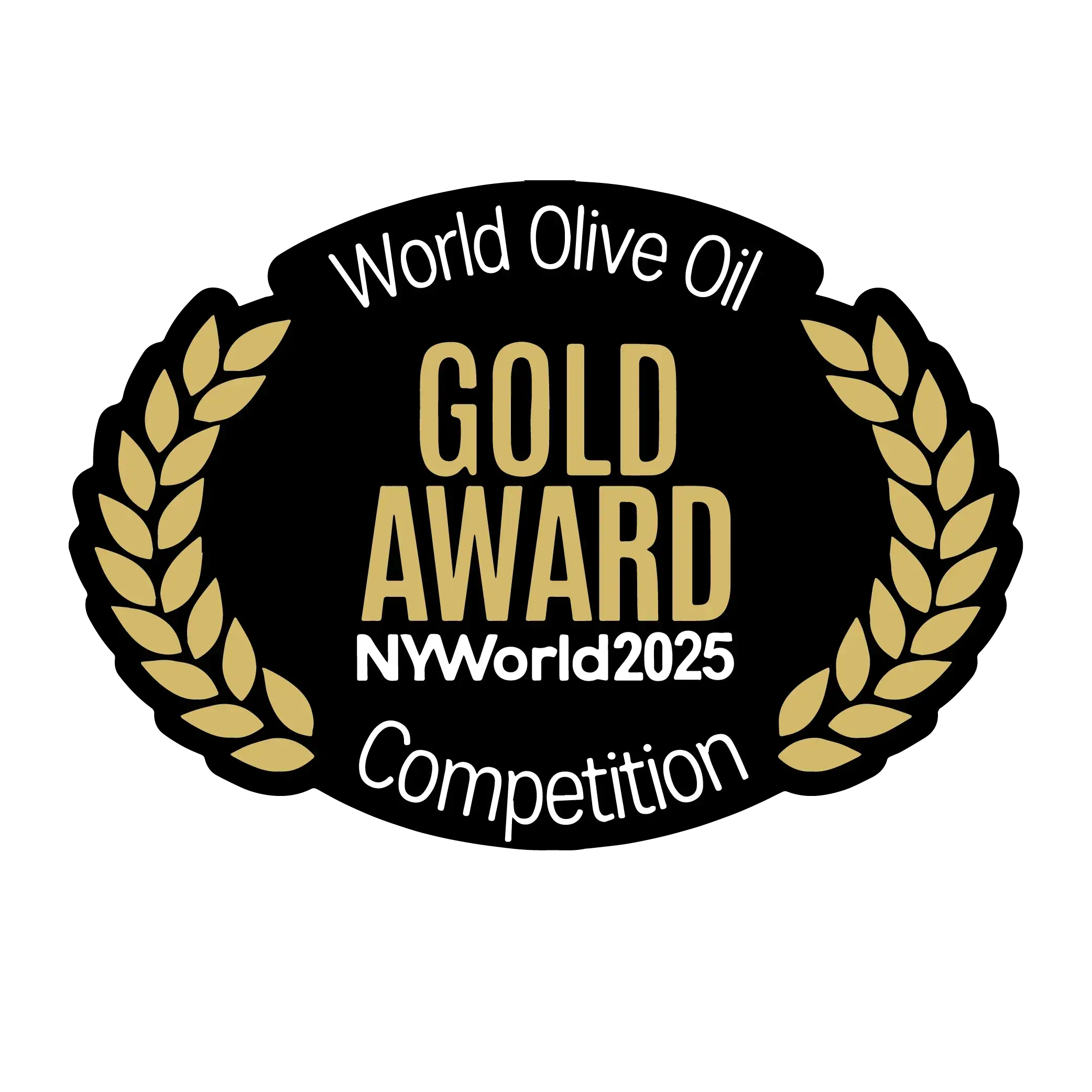 NY World Olive Oil Competition 2025 — Gold Award